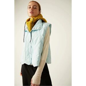 NWT Free People Movement Women's Quinn Quilted Puffer Vest